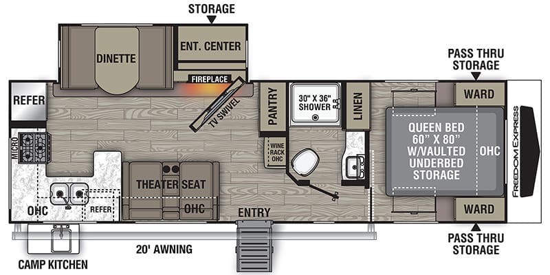 2022 Coachmen FREEDOM EXPRESS - Image 2