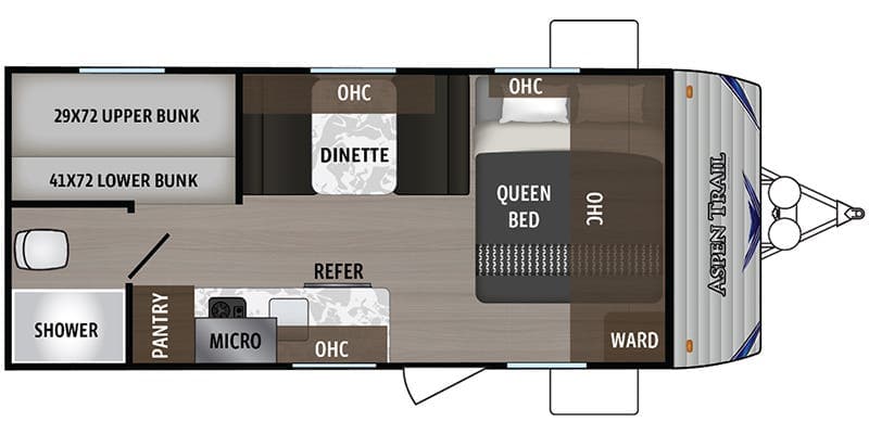 2019 Aspen Trail 1700BH - Image 2
