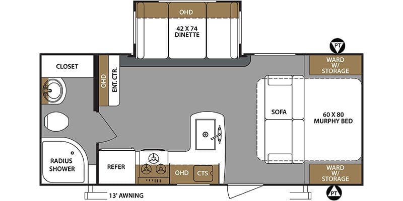 2019 Forest River Surveyor Legend 200MBLE - Image 2